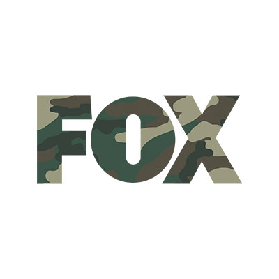 FOX logo in camo motif
